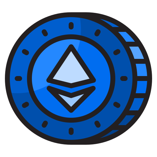 ethereum srip Lineal Color icono