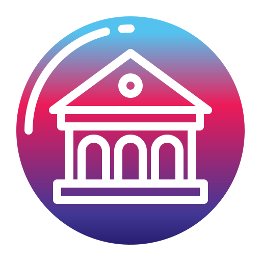 bank Generic Flat Gradient ikona