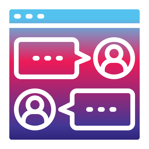 コミュニケーション Generic Flat Gradient icon