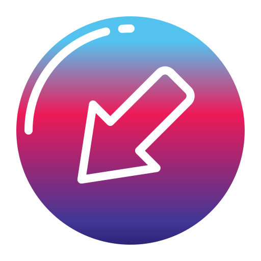 左下 Generic Flat Gradient icon