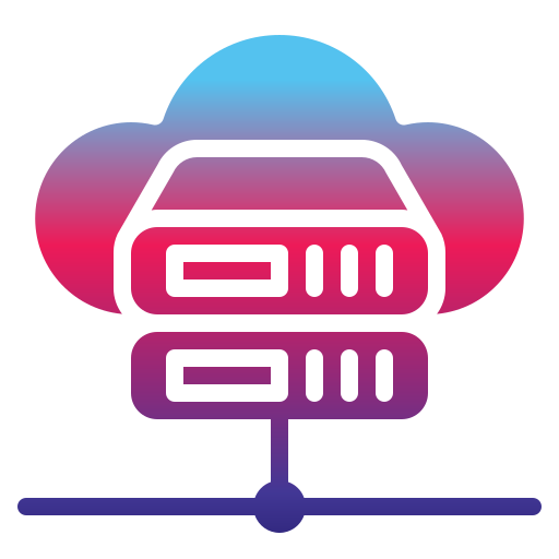 Cloud storage Generic Flat Gradient icon