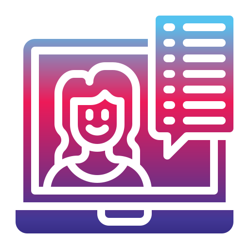 Videocall Generic Flat Gradient icon