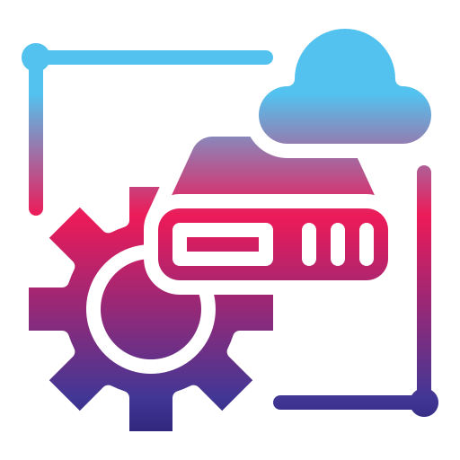 datenmanagement Generic Flat Gradient icon