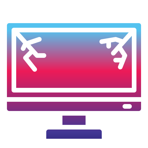 컴퓨터 Generic Flat Gradient icon