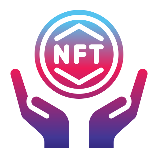 nft Generic Flat Gradient icon
