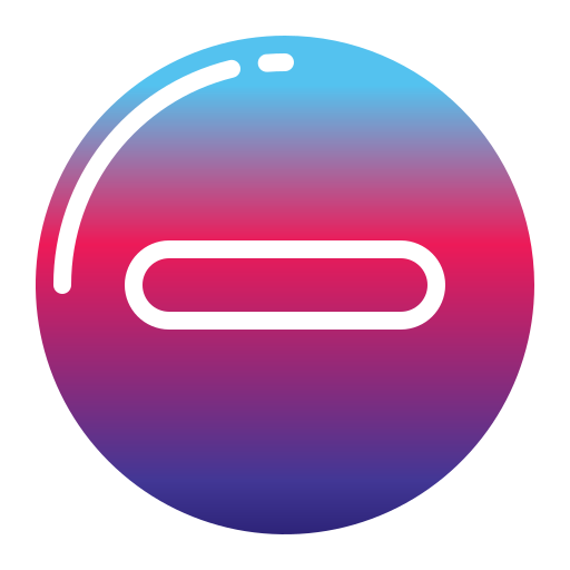 마이너스 Generic Flat Gradient icon