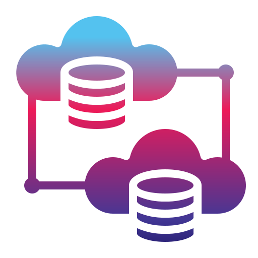 cloud-speicher Generic Flat Gradient icon