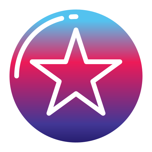 星 Generic Flat Gradient icon