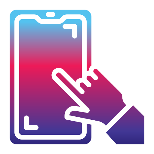 smartphone Generic Flat Gradient icon