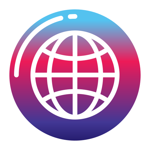世界 Generic Flat Gradient icon