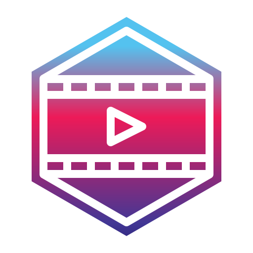 Video Generic Flat Gradient icon