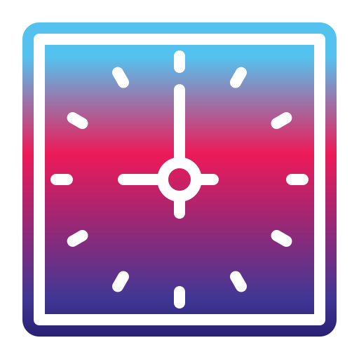 uhr Generic Flat Gradient icon