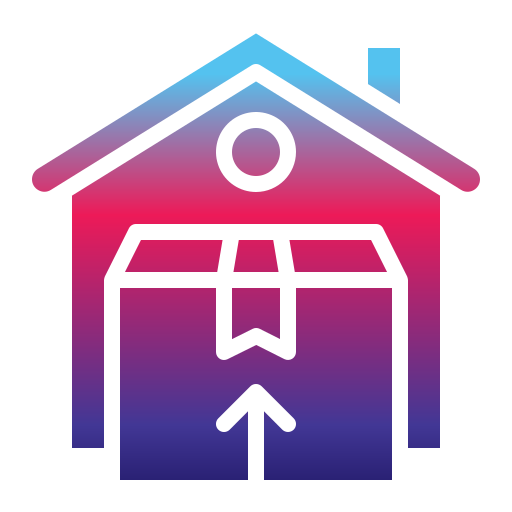 Delivery Generic Flat Gradient icon