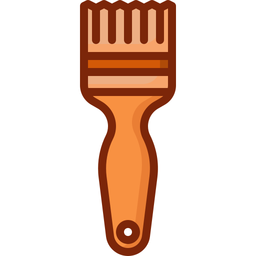 Paintbrush Generic Outline Color icon