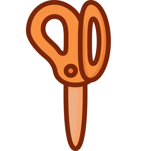 nożyce Generic Outline Color ikona