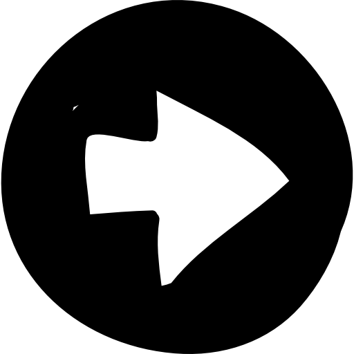 freccia destra all'interno del cerchio  icona