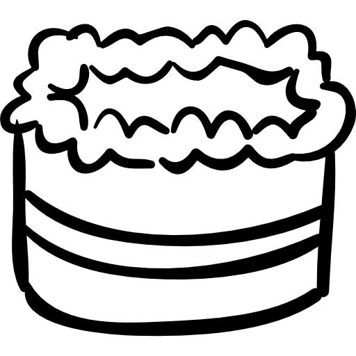 gâteau de célébration  Icône