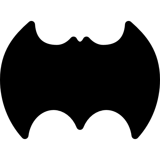 pipistrello semplice  icona