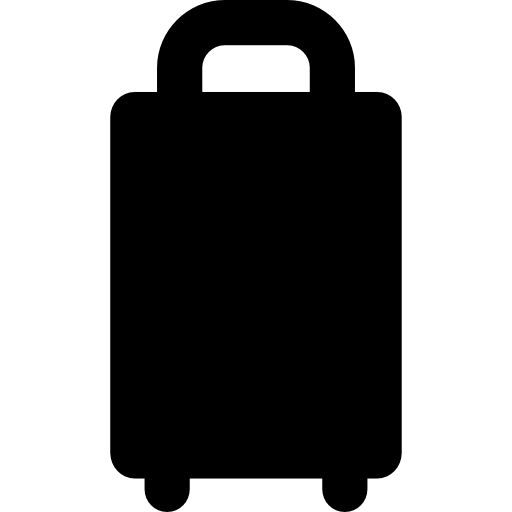 Wheeled suitcase  icon