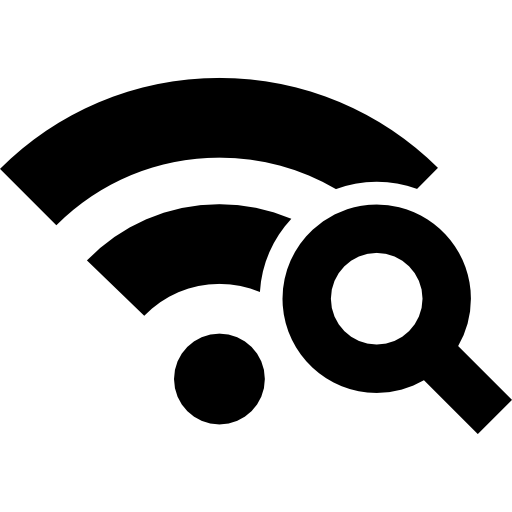 Search wireless net  icon