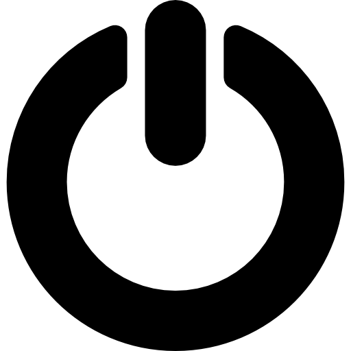 symbol herunterfahren  icon