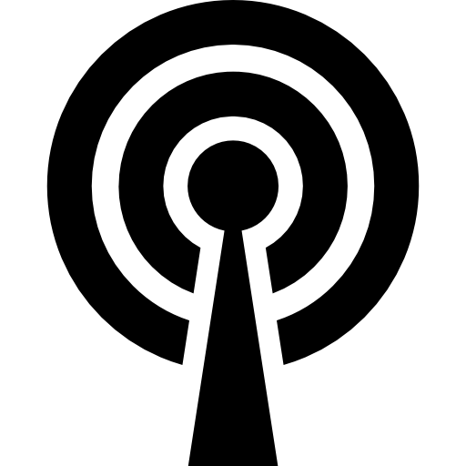 antenna senza fili  icona