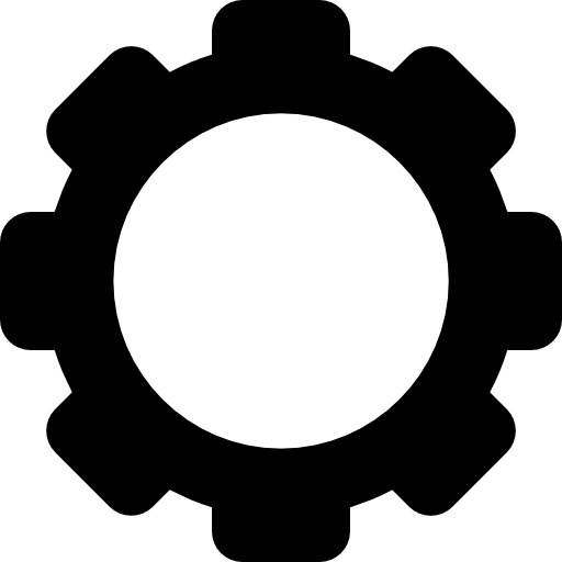 Settings cogwheel  icon