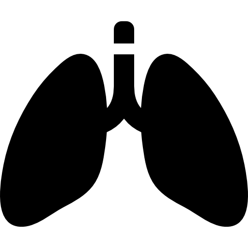 organe des poumons  Icône