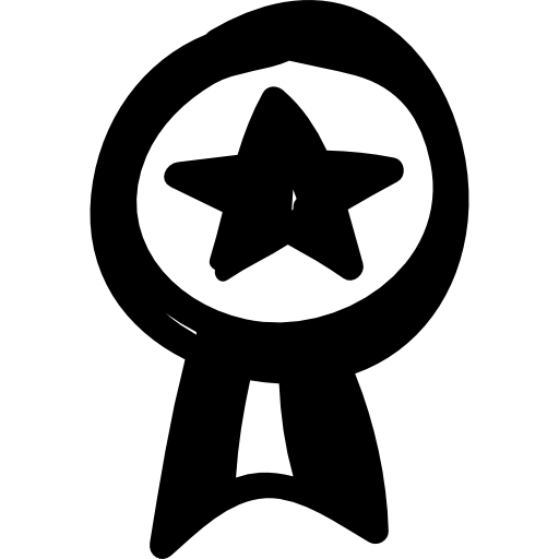 insignia de reconocimiento  icono