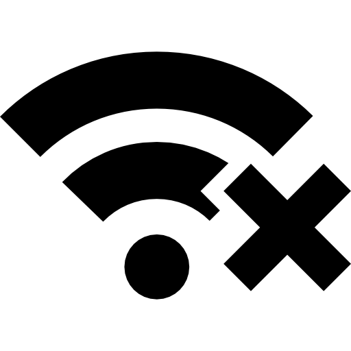 errore wireless  icona