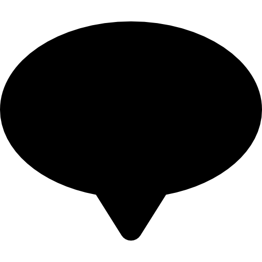 burbuja de diálogo  icono