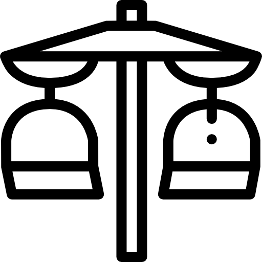 Вагон фуникулера Detailed Rounded Lineal иконка