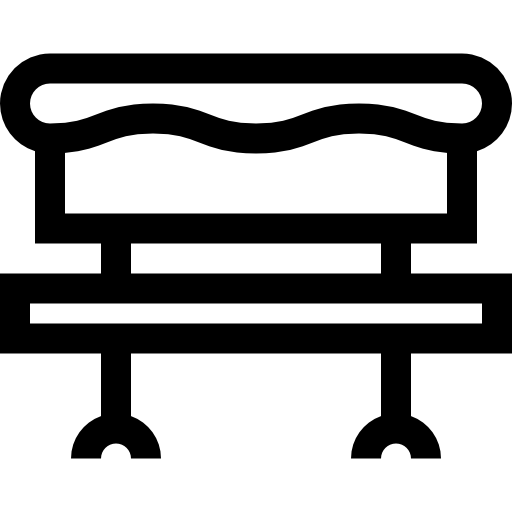 Ławka Basic Rounded Lineal ikona