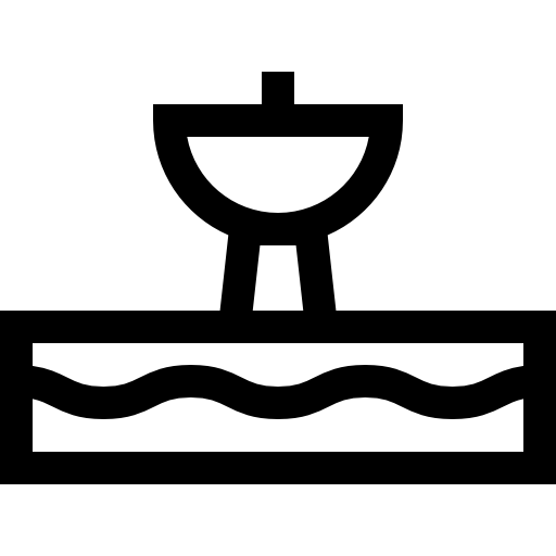 fontein Basic Rounded Lineal icoon