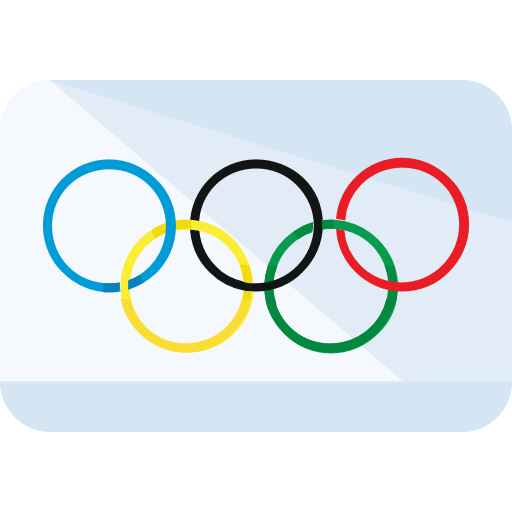 olympische spelen Roundicons Flat icoon