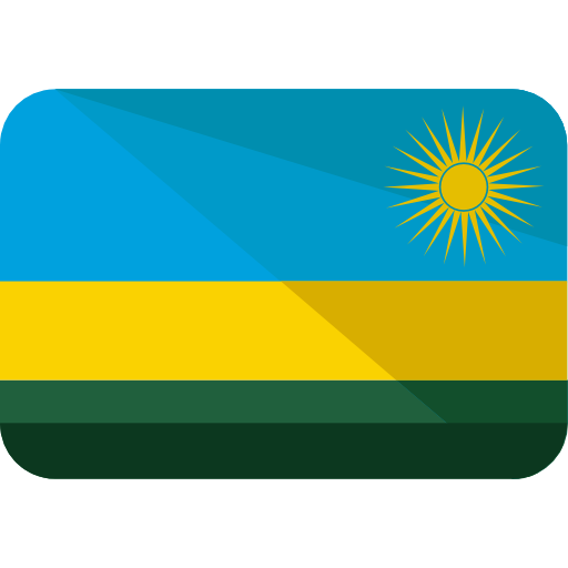 ruanda Roundicons Flat icona