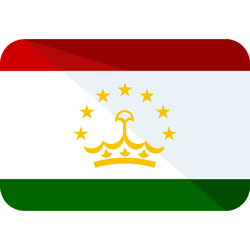 tayikistán Roundicons Flat icono