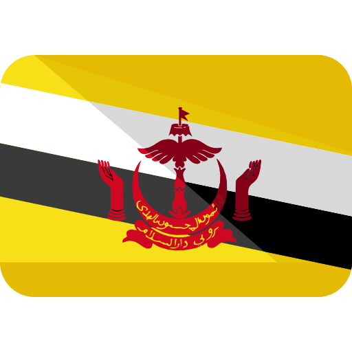 Brunei Roundicons Flat icon