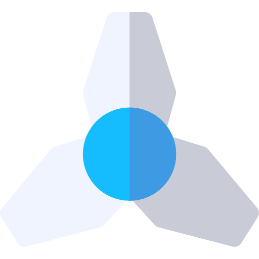 Propeller Basic Rounded Flat icon