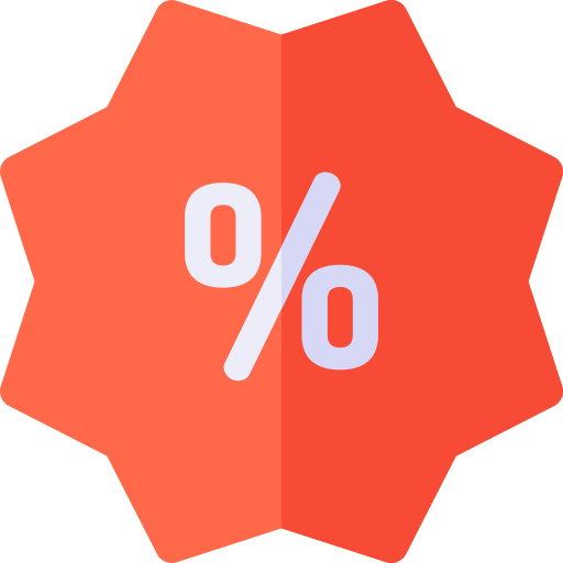 Discount Basic Rounded Flat icon