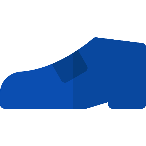 zapato Basic Rounded Flat icono