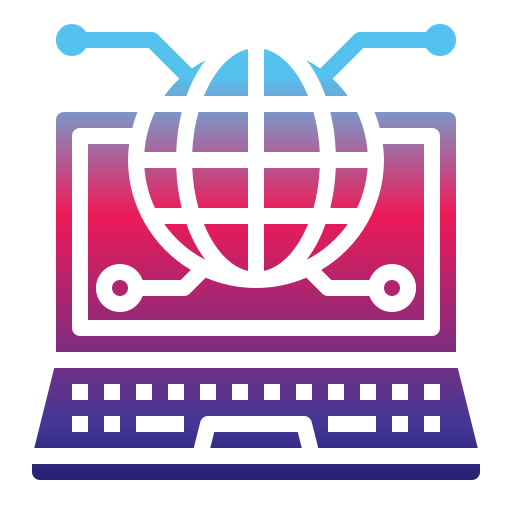 netzwerk Generic Flat Gradient icon