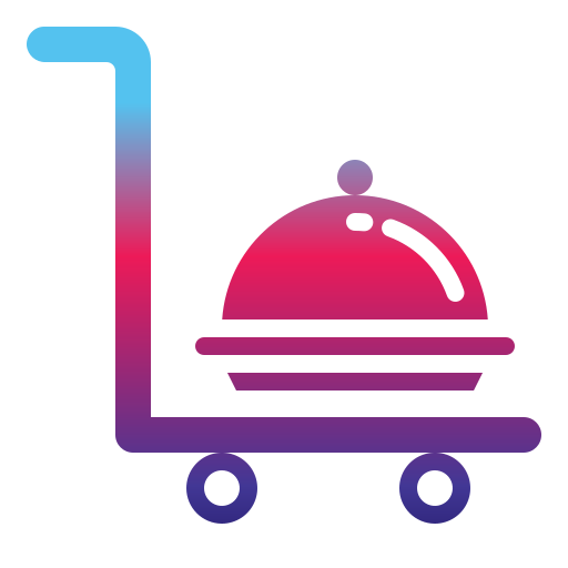 Food delivery Generic Flat Gradient icon