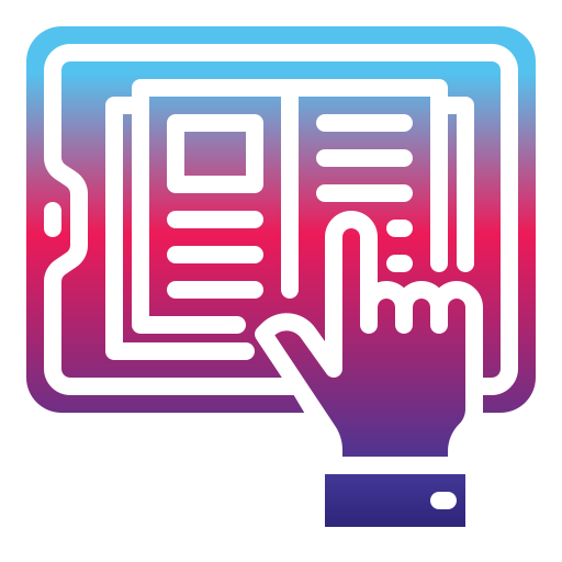 Ebook Generic Flat Gradient icon