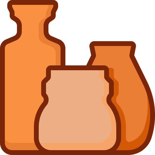 花瓶 Generic Outline Color icon