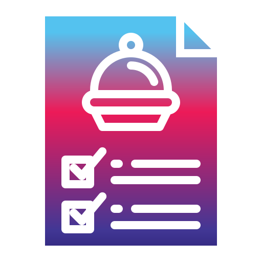 주문 음식 Generic Flat Gradient icon