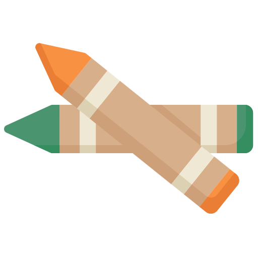 Crayons Generic Flat icon