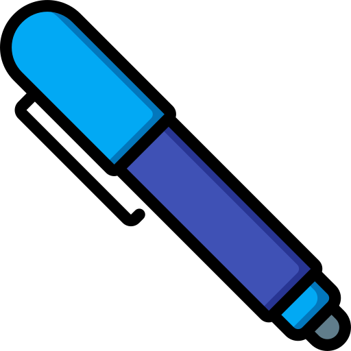 Pen Basic Miscellany Lineal Color icon
