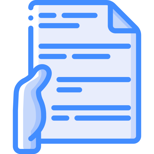 Paper Basic Miscellany Blue icon