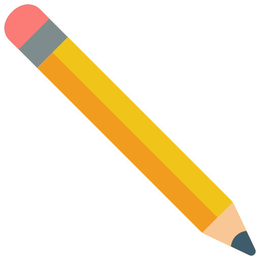 ołówek Basic Miscellany Flat ikona